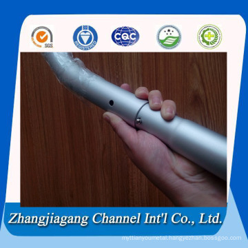 Telescoping Aluminium Tubes with Button Lock